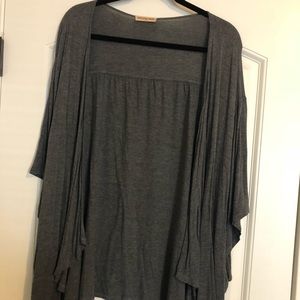Chacha vents shrug-plus size